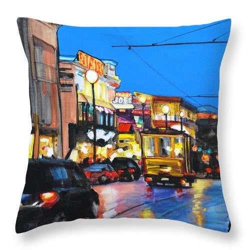 Eat At Joe's - Throw Pillow