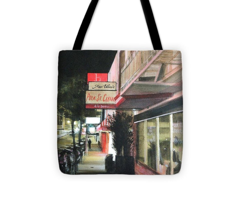 Polk St. Cleaner's - Tote Bag